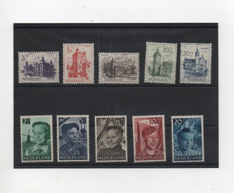 COLECCION SELLOS HOLANDA 1951